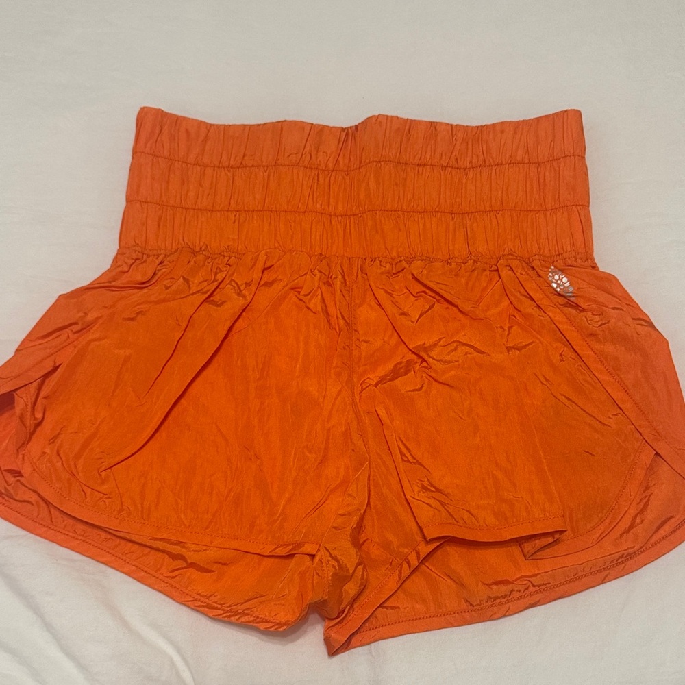 Free people movement- High-Waist Orange Women’s Shorts